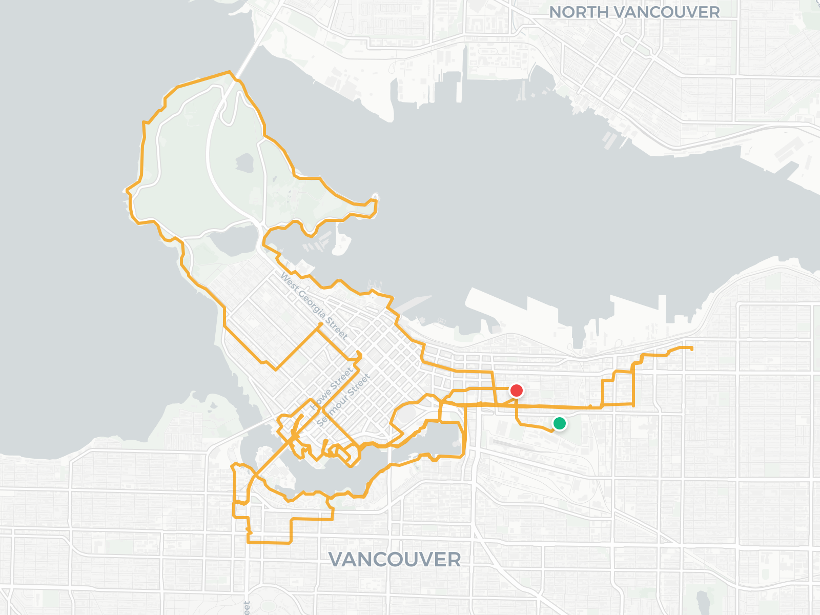 Activity Route Map