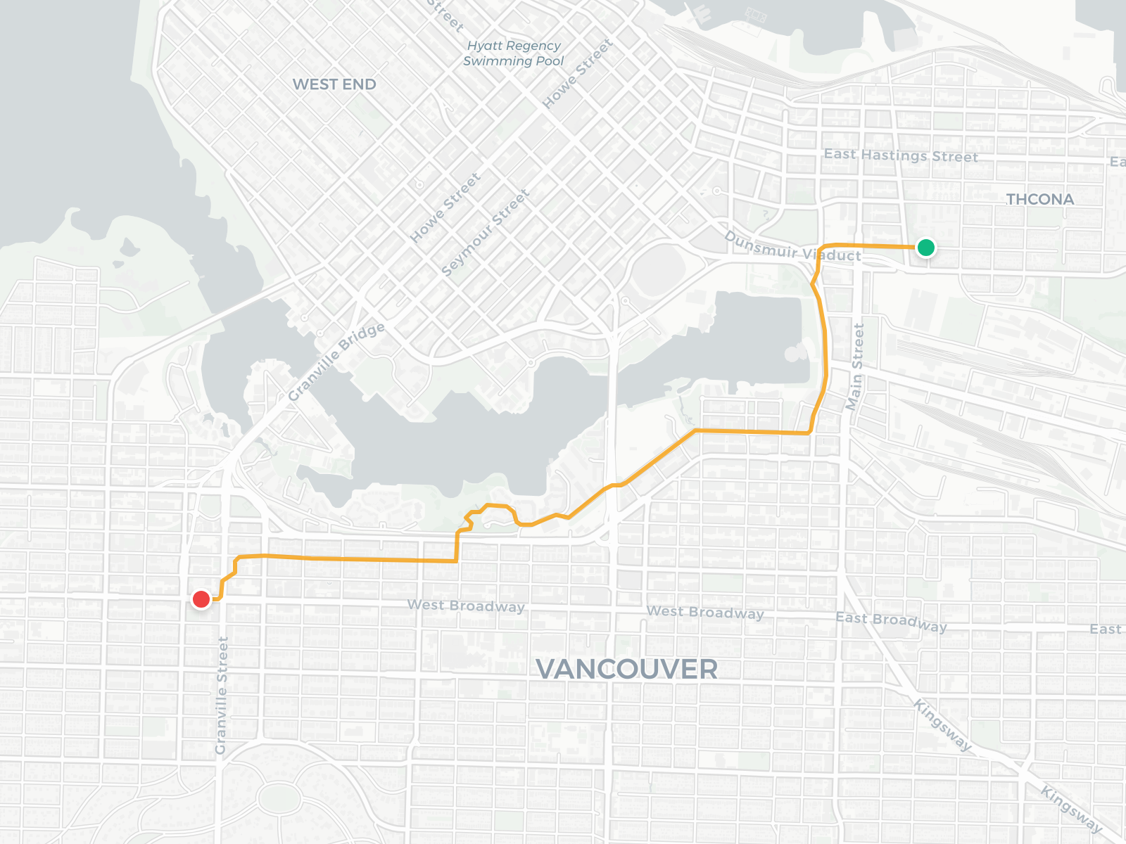 Activity Route Map
