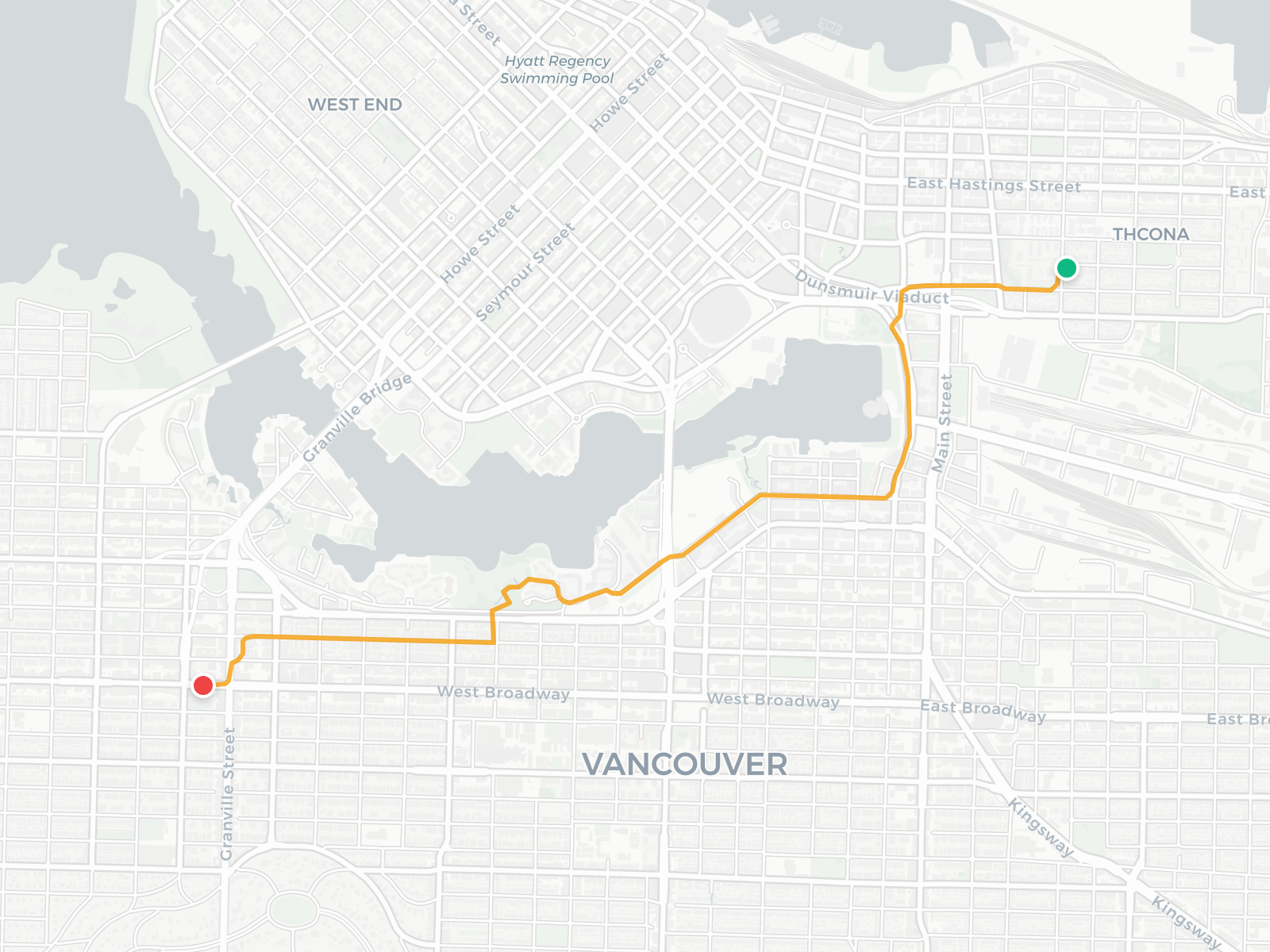 Activity Route Map